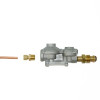 3/8" NPT x 1/4" NPT Brass Compression Fitting