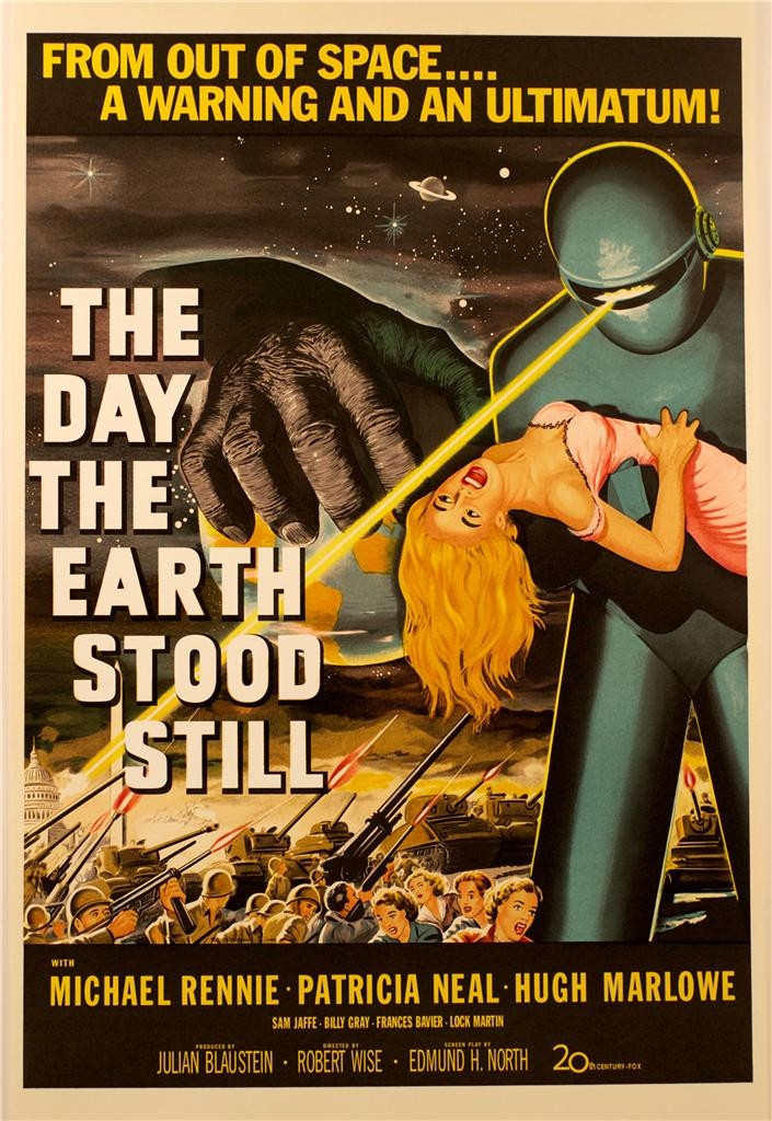 The Day the Earth Stood Still 1951 Movie Poster Lithograph - DaVinci