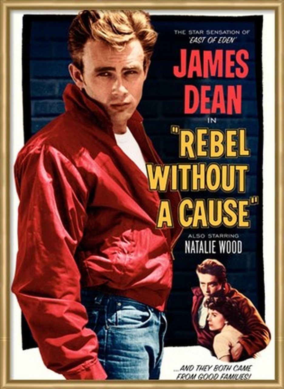 rebel without a cause movie poster