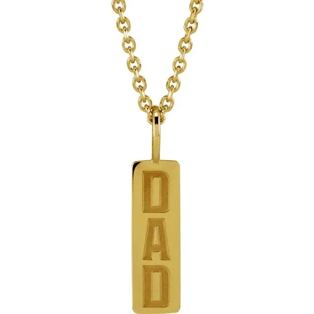 INTERESTPRINT Custom Father's Day Pendant Necklace for Daddy Personalized  Picture Gold Chain for Men | Amazon.com