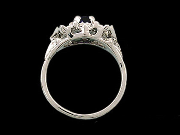 Baroque Gemstone Ring in 14k Gold DaVinci Emporium