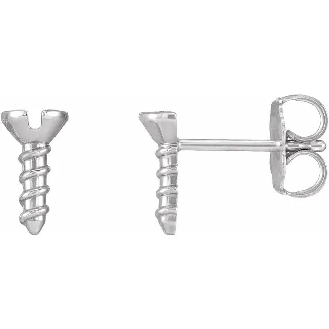 Screw Style Stud Earrings DaVinci Emporium