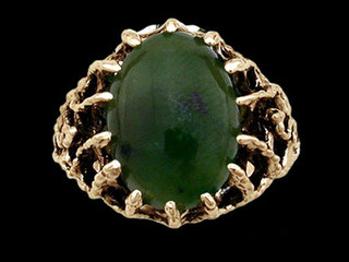 Medieval Suitor Lord's Jade Ring - DaVinci Emporium