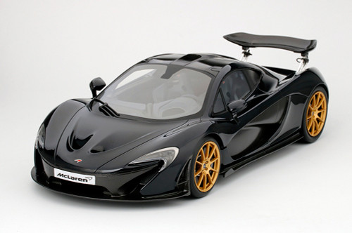  McLaren P1 2015 Gotham Black 1:12 Scale Model by TSM