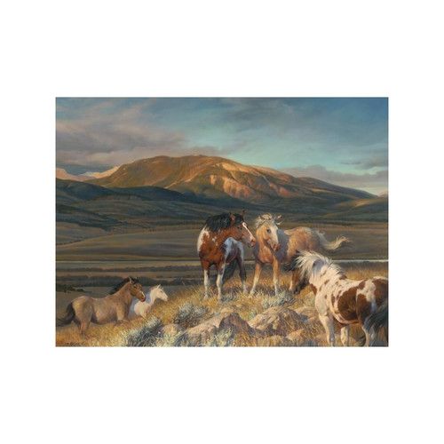 Bright Band Limited Edition Giclée on Canvas by Nancy Glazier