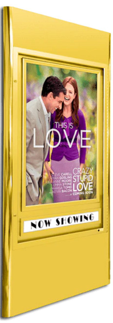 Royal Lumina Series Backlit Lockable Movie Poster Case Royal Lumina Series Backlit Lockable Movie Poster Case