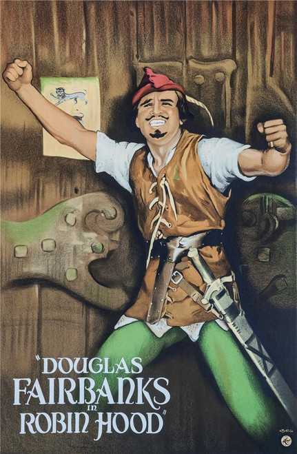 Robin Hood 1922 Movie Poster Fine Art Lithograph