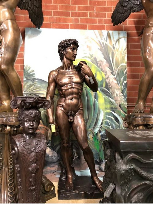 Bronze David Life-Size Sculpture