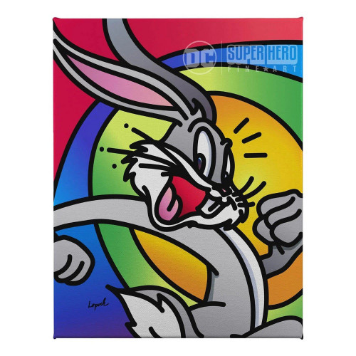 Bugs Bunny Gallery Wrapped Canvas by Lisa Lopuck