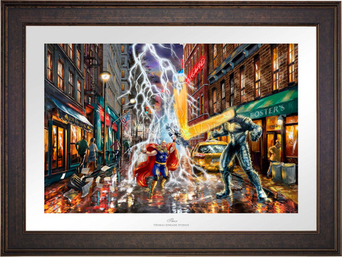 Marvel Thor Limited Edition Paper by Thomas Kinkade Studios