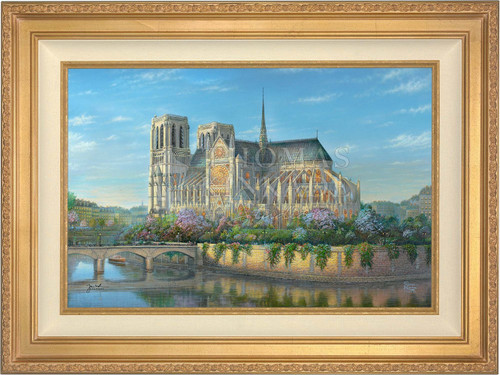 Notre Dame Limited Edition Canvas by Thomas Kinkade Studios