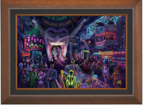 The Joker's Ball Limited Edition Canvas by Zac Kinkade