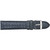 Matte Genuine Alligator Flank Padded and Stitched Watch Strap