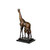 Bronze Giraffe and Calf Tabletop Sculpture