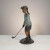 Bronze Little Girl Golfer Sculpture