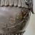 Bronze Elegant Floor Urn With Lid Pair