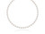 White Freshwater Cultured Pearl Necklace in 14K Yellow Gold