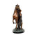 Bronze Reminiscent Lady with Horse Tabletop Sculpture on Marble Base