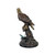 Bronze Large Perched Eagle Sculpture on Marble Base