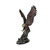 Bronze Medium Flying Eagle Tabletop Sculpture on Marble Base