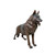 Bronze German Shepherd Dog Sculpture