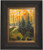 Aspen Spruce Lace Framed Original Canvas by Ruth Soller