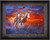 Sky Fire Framed Original Art Canvas by Valeria Yost