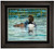 Swimming Lessons Framed Original Painting on Canvas by Rollie Brandt