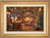 Santa Checking His List Limited Edition Canvas by Thomas Kinkade Studios