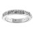 Floral 2.7 MM Wedding Band in Gold or Platinum