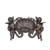 Bronze Two Cupids Wall Fountain Sculpture