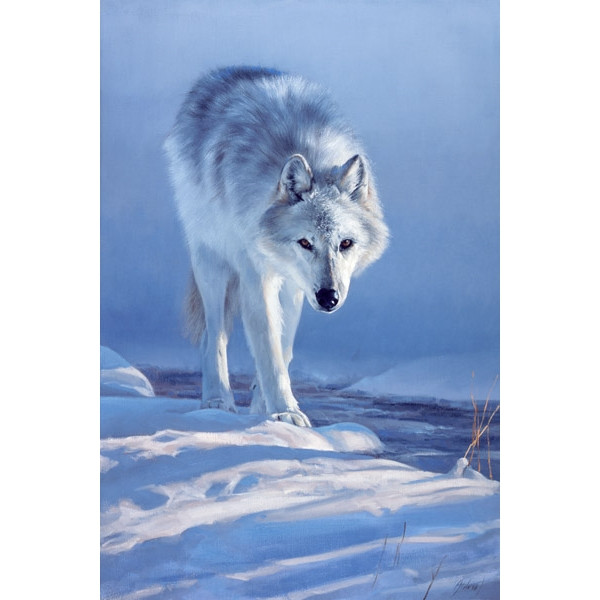Master of Prowlin Artist Proof Giclee on Canvas by Edward Aldrich