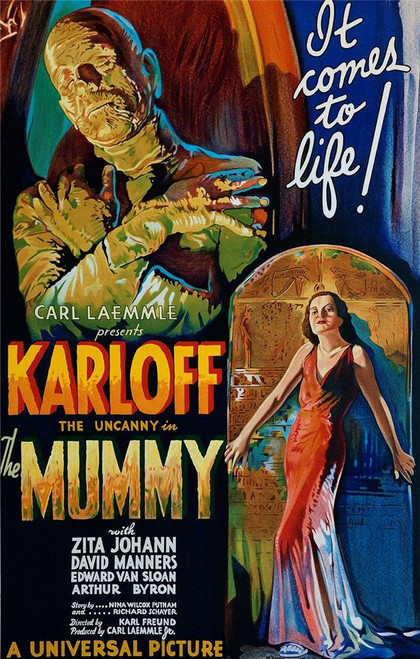 The Mummy 1932 Movie Poster Lithograph - DaVinci Emporium