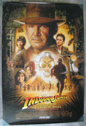 Indiana Jones Kingdom of the Crystal Skull 2008 US DS 1 Sheet Poster Rated Version