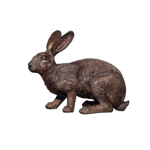 Bronze Bunny Rabbit Sculpture DaVinci Emporium