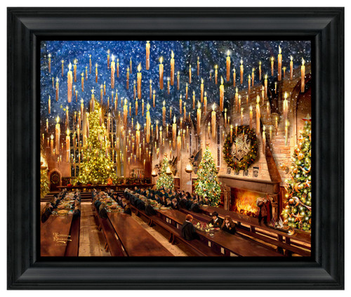 Harry Potter Great Hall Brushstroke Vignette by Thomas Kinkade