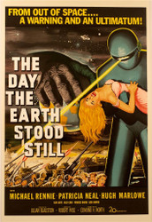 The Day the Earth Stood Still 1951 Movie Poster Fine Art Lithograph