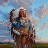 Memories of Horse and Men Limited Edition Giclée on Canvas by Martin Grelle