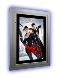 With Satin Silver Frame