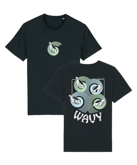 Unisex Wavy Turtles T-shirt 