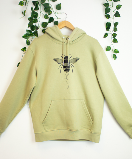 Reloved- Escapism Bee Hoodie-L