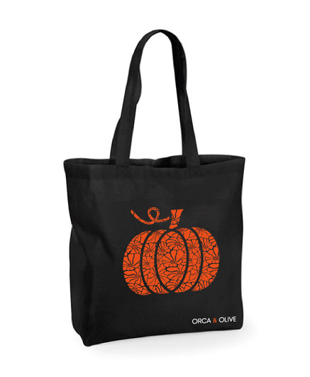 Halloween Pumpkin Maxi Tote bag