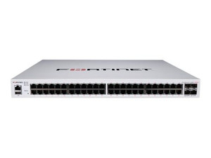 Fortinet FortiSwitch FS-448E-FPOE 48-Port PoE+ Gigabit Managed Switch Fortinet FortiSwitch FS-448E-FPOE 48-Port PoE+ Gigabit Managed Switch