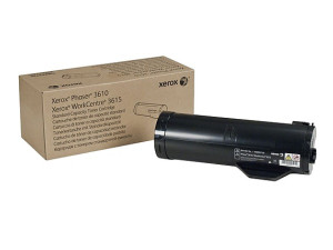 106R02720 - Xerox Black Toner Cartridge - Xerox Phaser 3610 Xerox Phaser 3610DN Xerox Phaser 3610N Xerox WorkCentre 3615 - Original - 5,900 Pages - 106R2720 106R02720 - Xerox Black Toner Cartridge - Xerox Phaser 3610 Xerox Phaser 3610DN Xerox Phaser 3610N Xerox WorkCentre 3615 - Original - 5,900 Pages - 106R2720