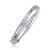 Size: 7'' - Classic Floral Carved Bangle in 14k White Gold (6.0mm)