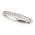 14k White Gold Diamond Wedding Band (1/8 cttw) P150-74629-6