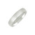 Size: 12 - 14k White Gold Comfort Fit Wedding Band(5.00 mm)