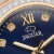 Women’s Jaguar J893/2 Swiss quartz dive-ready watch with luminous hands.