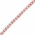 10K Rose Gold Plated .925 Sterling Silver 1.0 Cttw Miracle-Set Diamond Round Tennis Bracelet - 5"