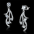 Great Quality Womens .925 Sterling Silver Earrings With Aaa Grade Cz Stones